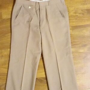 Men's taupe dress pant size 30x32 by Stanley Blacker.